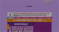 Desktop Screenshot of institutoartepilar.com.ar